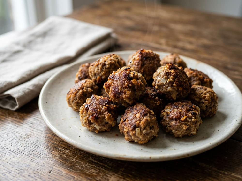 Gehaktballetjes uit de airfryer