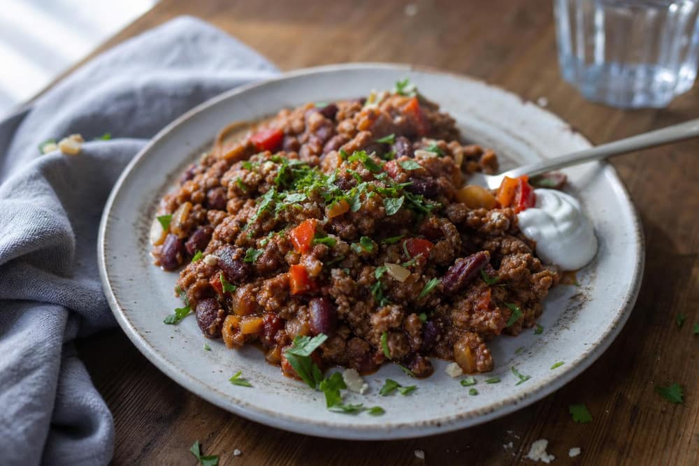 Chili con carne light