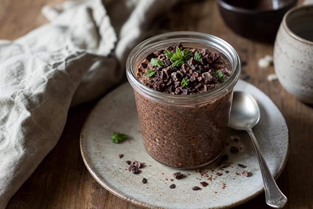 Chocolade-chiapudding