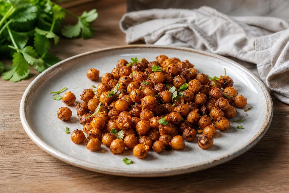 Geroosterde kikkererwten met paprikakruiden