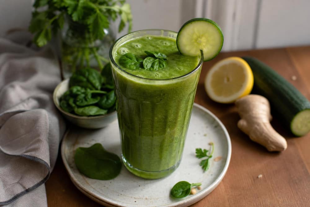 Groene smoothie om af te vallen