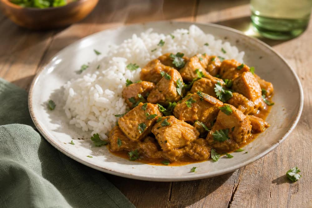Magere kip curry