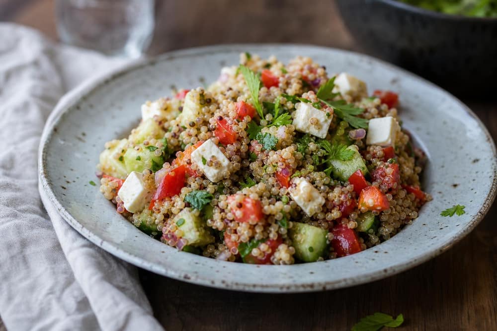 Quinoasalade met feta