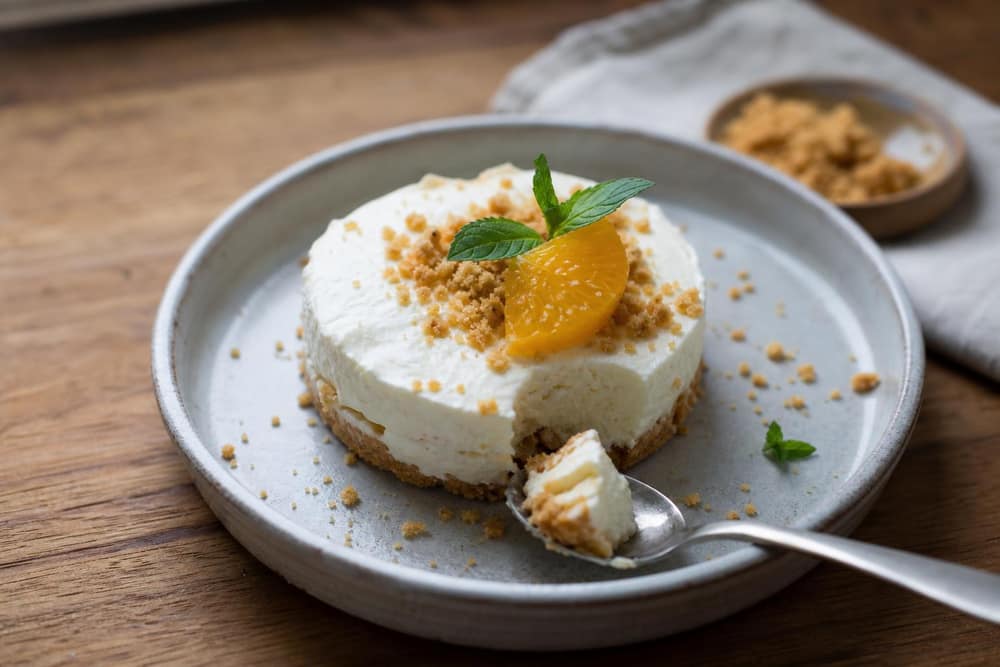 Sinaasappel-kwarkmousse